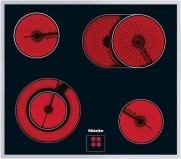 MIELE KM 6013 | Herdgesteuertes Elektrokochfeld mit 1 Koch-/Bräterzone und 1 Vario-Kochzone für flexibelste Nutzungen.