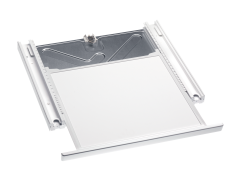 MIELE WTV407 Wasch-Trocken-Verbindungssatz mit integrierter Arbeitsplatte für eine komfortable Wasch-Trocken-Säule.