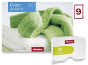 MIELE WA CSON 0902 L | Caps Nature 9er Pack Weichspüler für frischen Wäscheduft. EasyOpen.