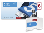 MIELE WA CSP 0603 L | Caps Sport 6er Pack Spezialwaschmittel für Synthetiktextilien. EasyOpen.