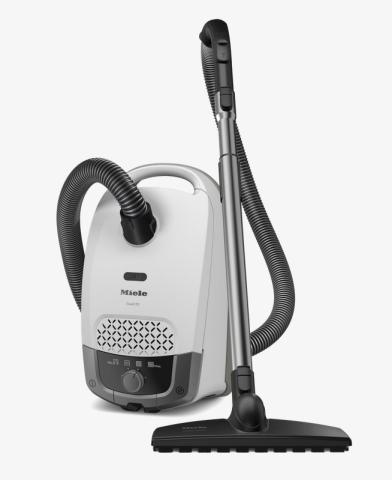 MIELE Guard S1 Parquet Flex Brillantweiß | Bodenstaubsauger mit Beutel