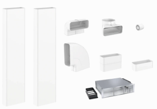 MIELE DFKS-UR FLACHKANAL-SET Umluft-Set