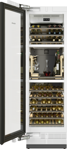 MIELE KWT 2671 ViS | MasterCool-Weintemperierschrank für Design und Technik der Spitzenklasse im Großformat.