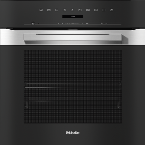MIELE H 7260 BP edelstahl | Backofen im perfekt kombinierbaren Design mit Klartextdisplay und Pyrolyse.