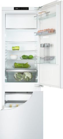 MIELE K 7731 F | Einbau-Kühlschrank mit separater Kühlzone, Keller- und Gefrierfach für optimale Lagertemperaturen.